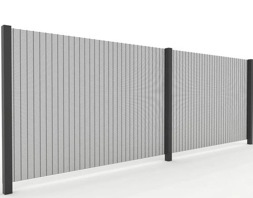 پانل های حصار مش 358 با پوشش پودر الکترواستاتیک گلاوانیزه 2.9 متر با امنیت بالا