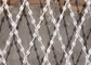 3"X6"-IN Aperture Welded Razor Ribbon Mesh Made of Galvanized Iron Wire Fencing Panel